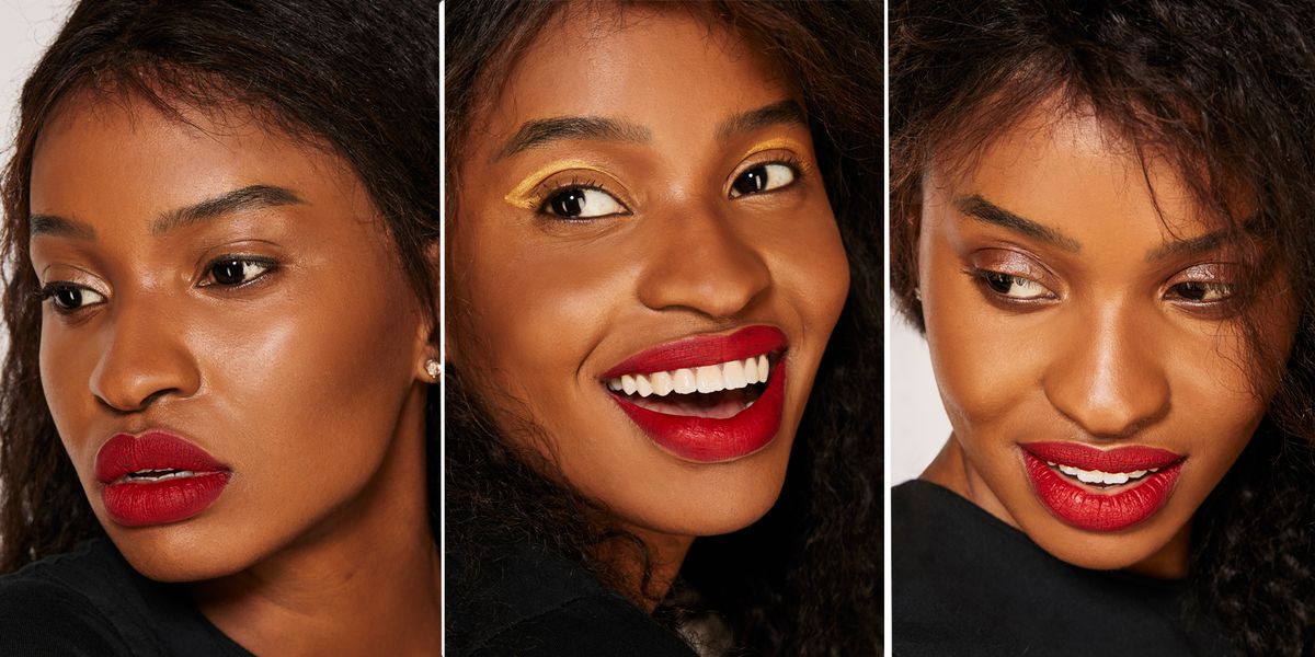 3 façons de porter des lèvres rouges cette saison des fêtes, avec la teinte universelle de Fenty Beauty