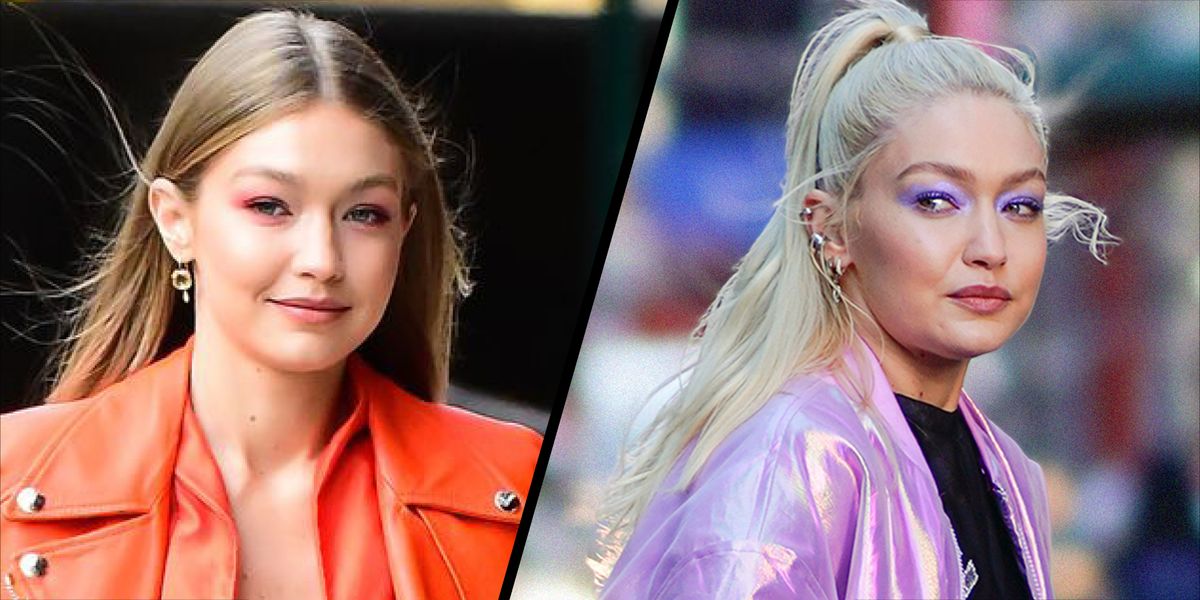 Gigi Hadid a eu une transformation des cheveux glacés