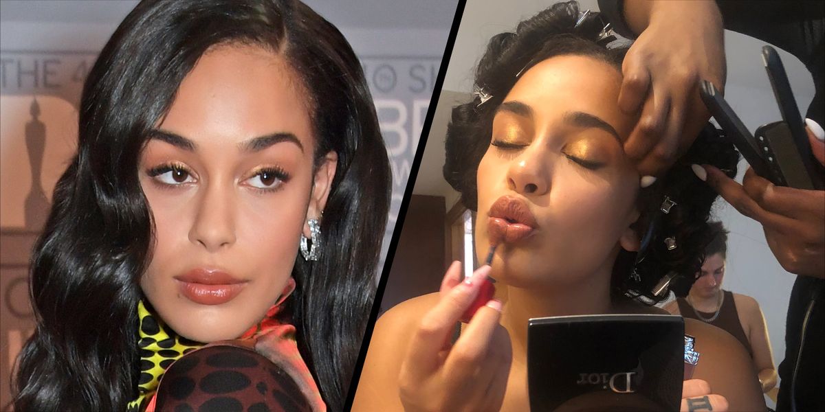 Le maquillage Dior de Jorja Smith chez les Britanniques est une masterclass dans les neutres ambrés