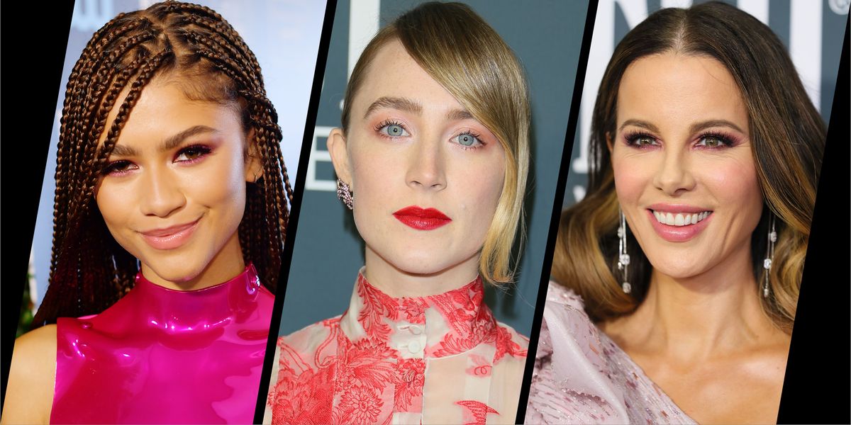 Le maquillage rose était la tendance beauté phare des Critics' Choice Awards 2020