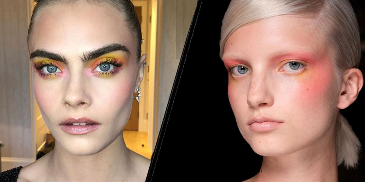 Tout le monde porte du maquillage coloré pour les yeux en ce moment