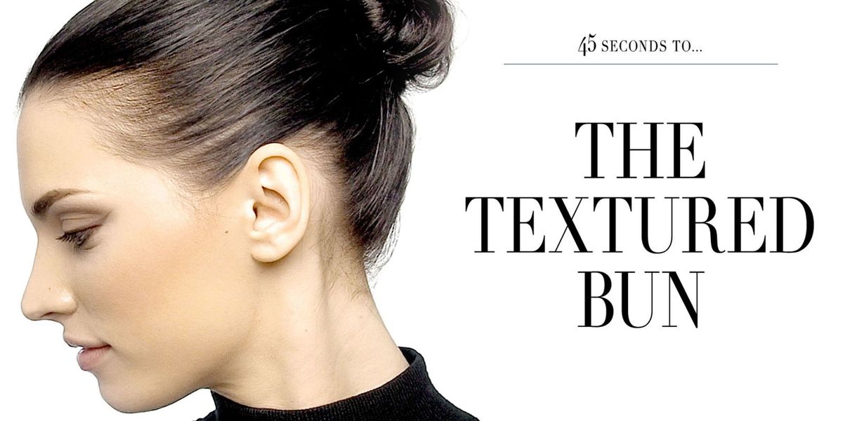 VIDÉO : 45 secondes pour… Le chignon texturé