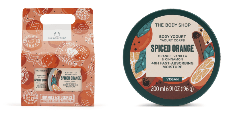 The Body Shop Noël 2022 parfums en édition limitée Parfum d'orange épicée