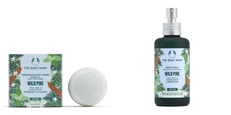 The Body Shop Noël 2022 parfums en édition limitée Parfum pin sauvage
