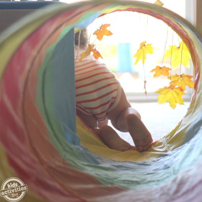 Faire un jeu de bébé d'automne facile