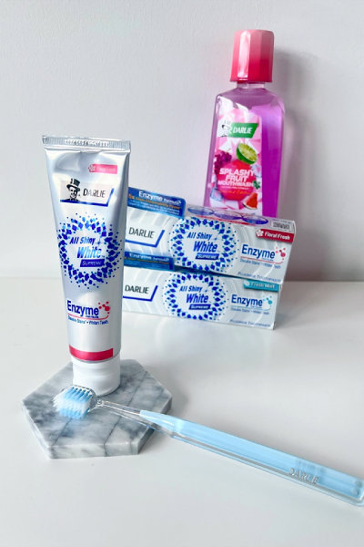 Darlie All Shiny White Supreme Enzyme Dentifrice Examen du dentifrice aux enzymes Darlie All Shiny White Supreme