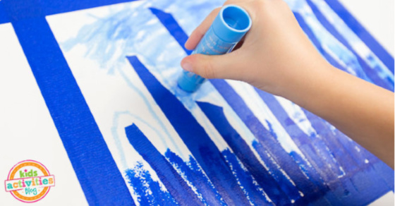 Art préscolaire d'hiver