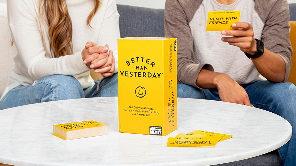 Better Than Yesterday renforce votre confiance grâce à des défis amusants