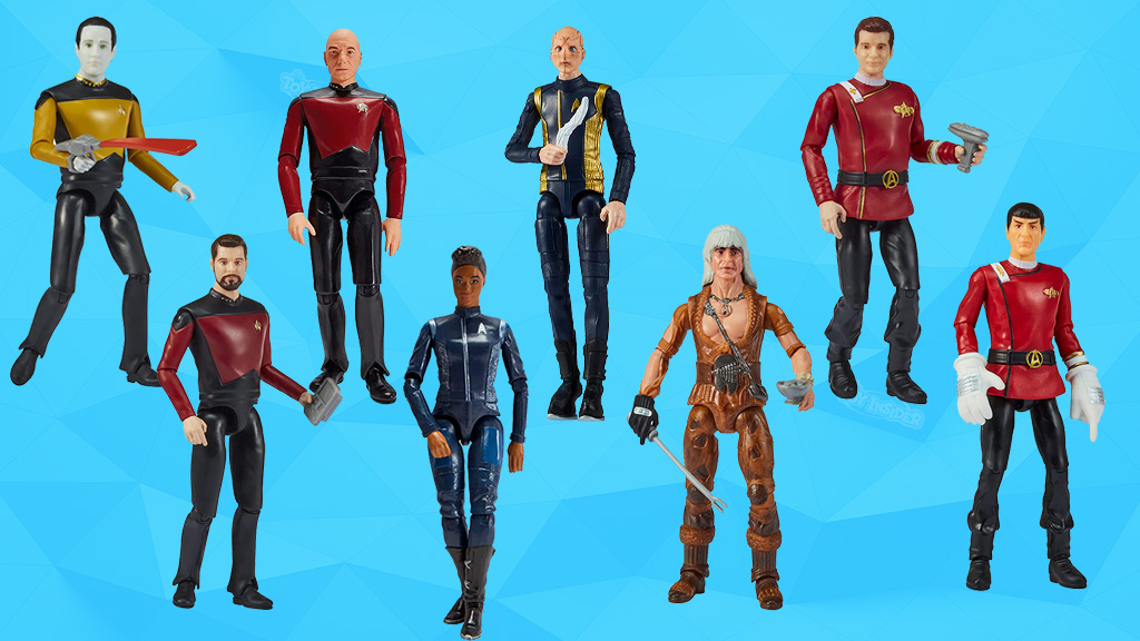 Les figurines et ensembles de jeu « Star Trek » de Playmates Toys apportent la dernière frontière à la récréation