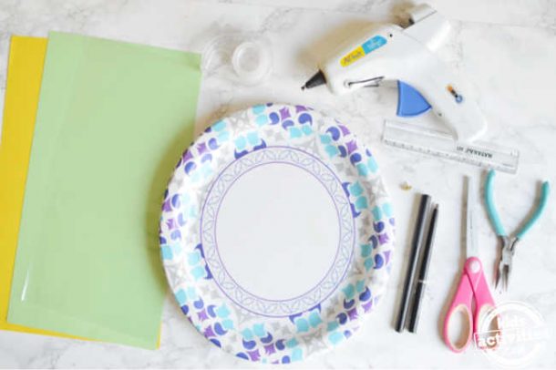 fournitures pour horloge en papier rotative 