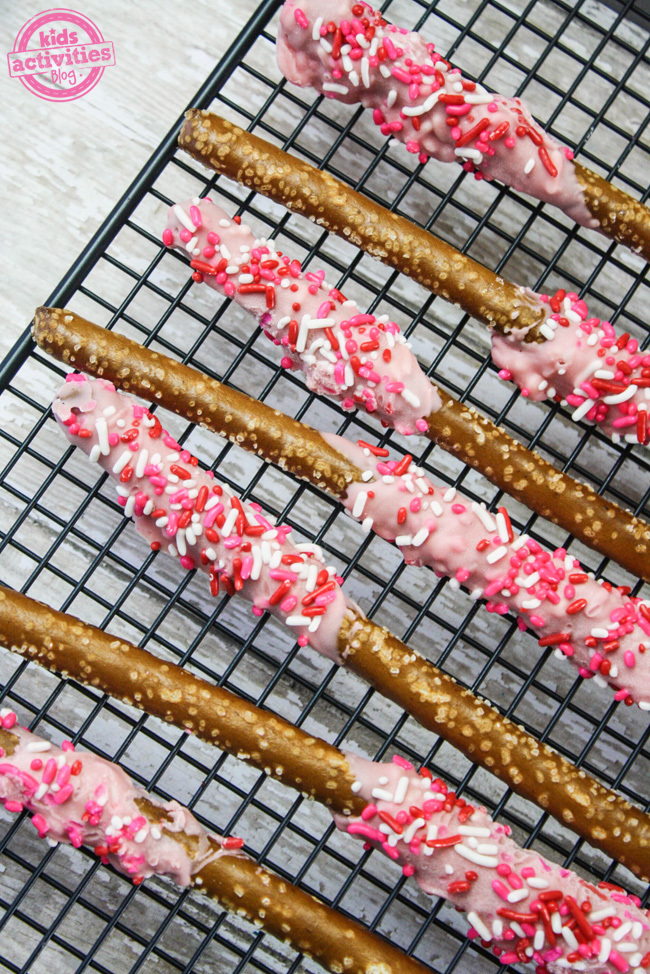 Bretzels faciles pour la Saint-Valentin