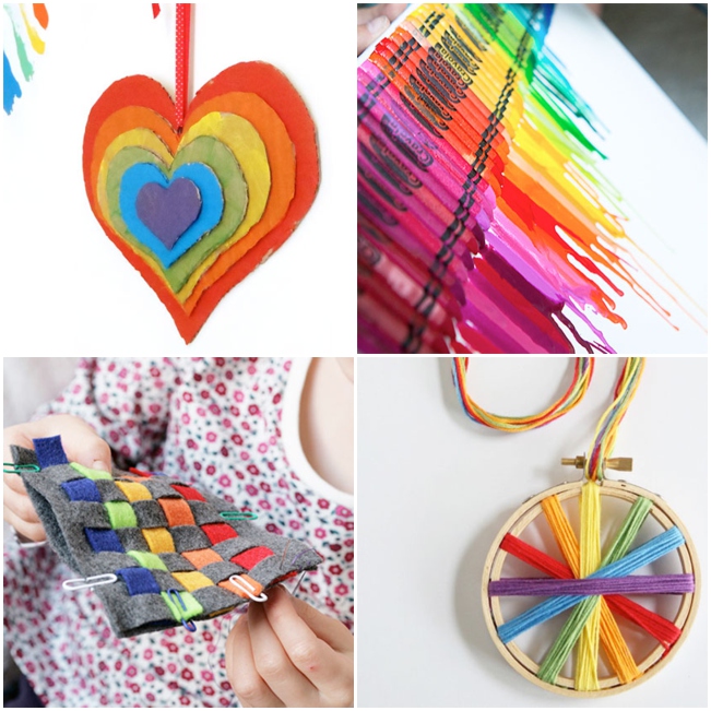 21 artisanat et activités arc-en-ciel pour égayer votre journée