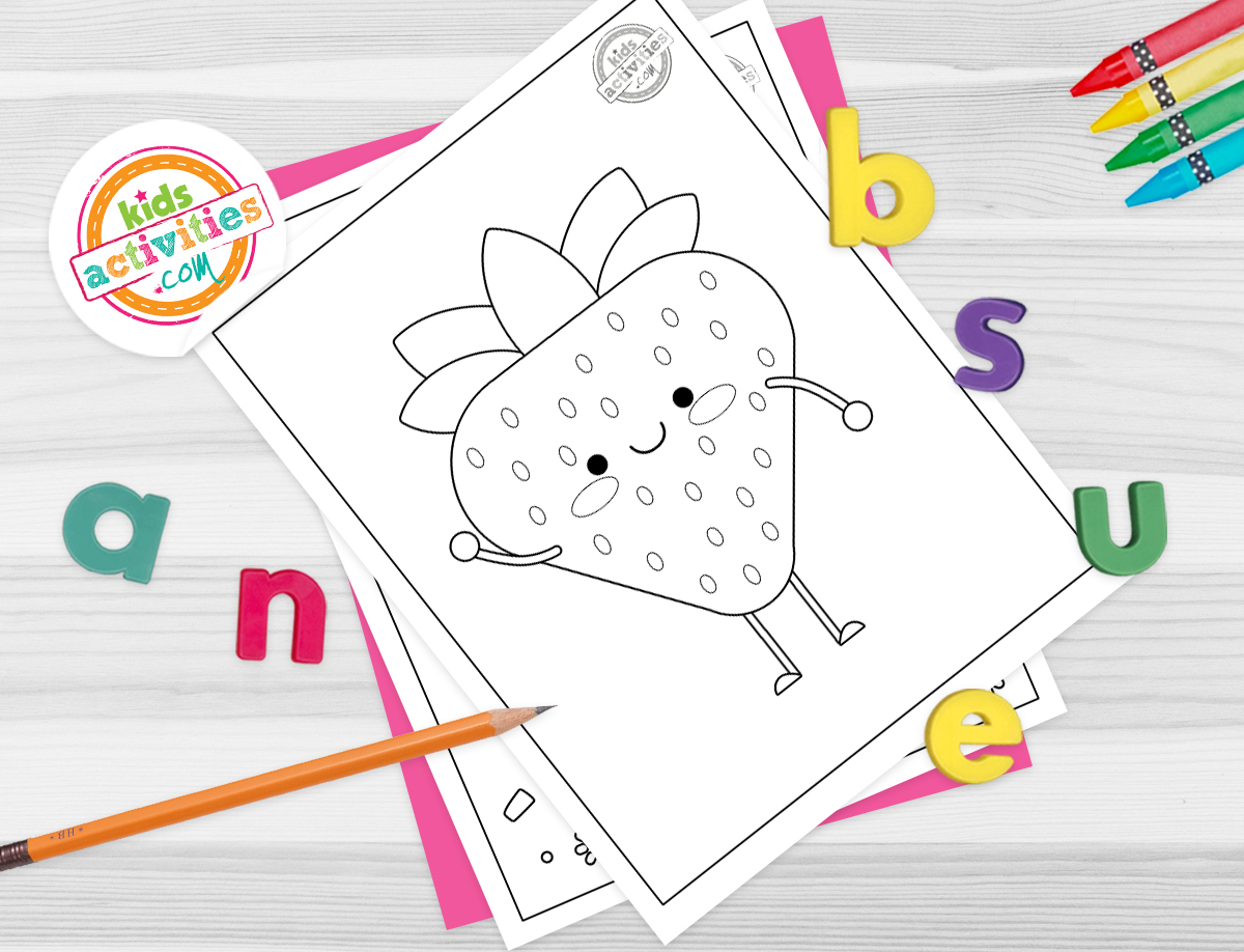 Coloriages Fraises