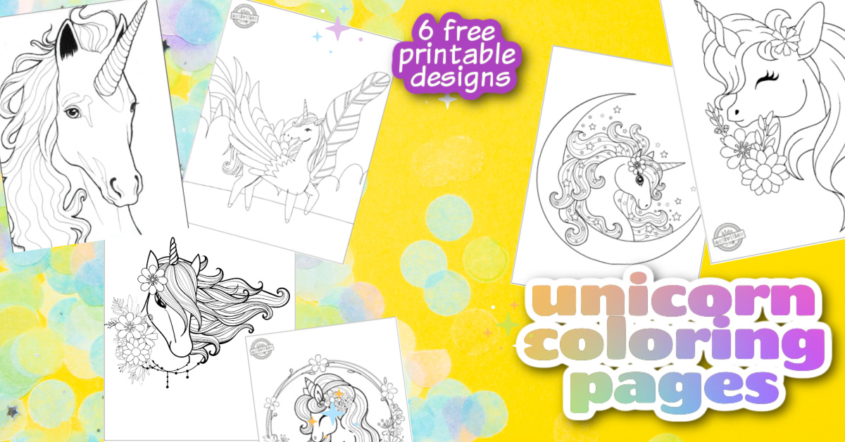 Coloriages Licorne Magique pour Enfants
