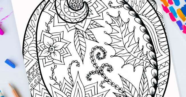 Zentangle Lettre Q Design – Imprimable Gratuit