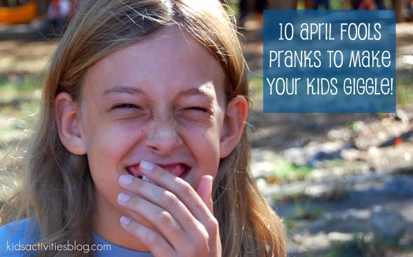 10 farces du poisson d'avril pour les parents pour faire rire les enfants - fille qui rigole