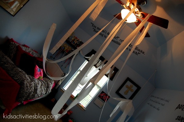 toilet paper your house - pranks for kids