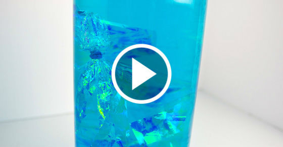 Fabriquer une méduse dans une bouteille