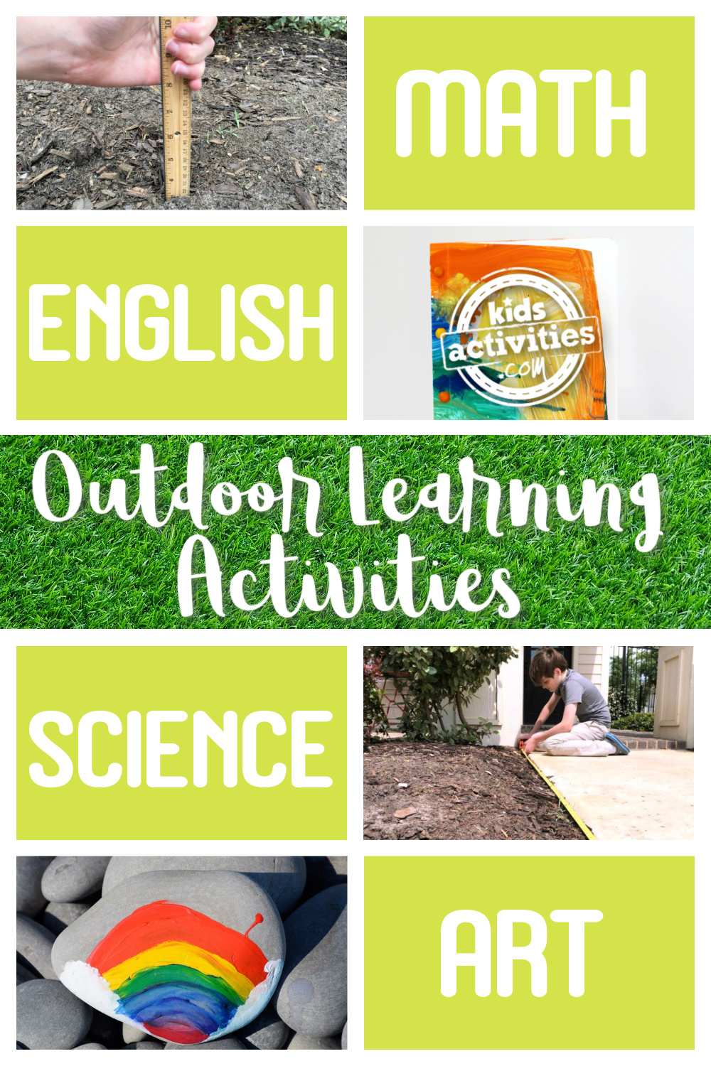 Activités d'apprentissage en plein air pour le printemps - Kids Activities Blog Pinterest 2