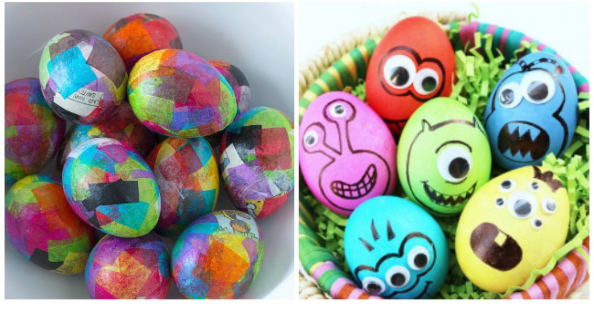 35 façons de décorer les œufs de Pâques