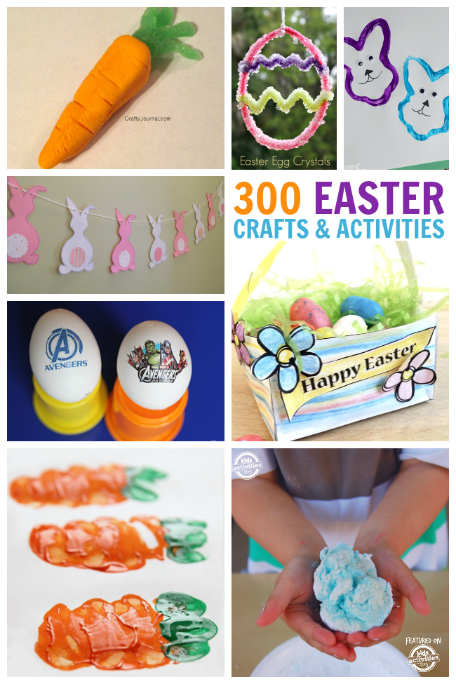 Bricolages et activités de Pâques pour les enfants