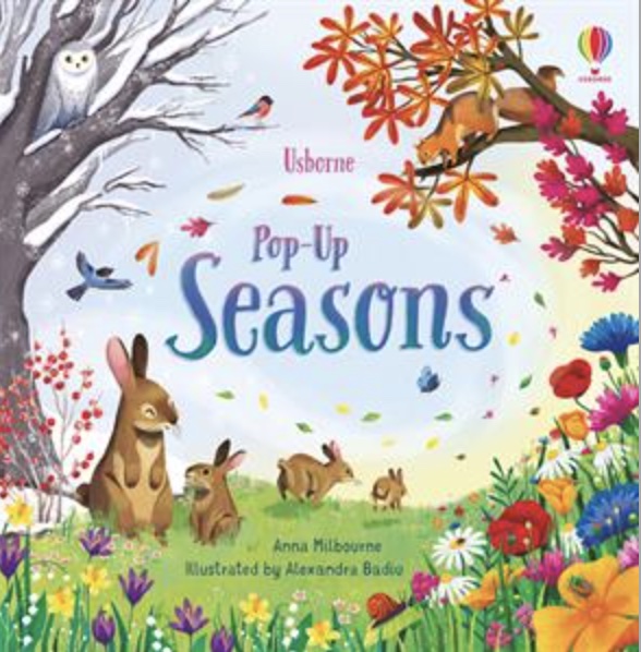 Couverture du livre Usborne Pop-up seasons