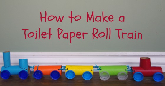 Artisanat de train de rouleau de papier toilette - Comment faire un train de rouleau de papier toilette