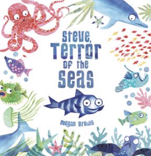 image de couverture du livre sur les poissons Steve Terror of the Seas