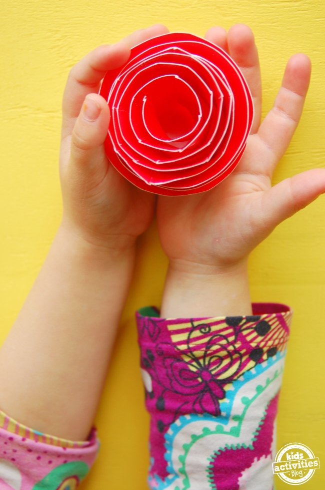 artisanat d'assiettes en papier pour les enfants