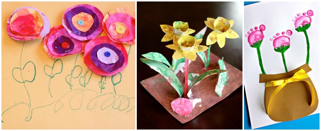 21 jolis projets pétales à faire pour maman le jour de la fête des mères ! 