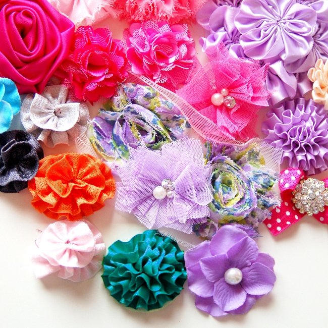 Comment faire des fleurs en ruban - facile - Kids Activities Blog