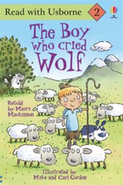 Couverture du livre Usborne The Boy Who Cried Wolf