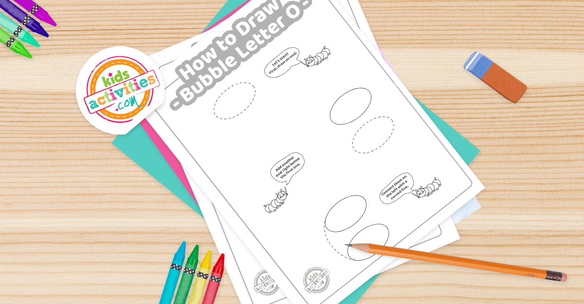 Comment dessiner la lettre O dans Bubble Graffiti