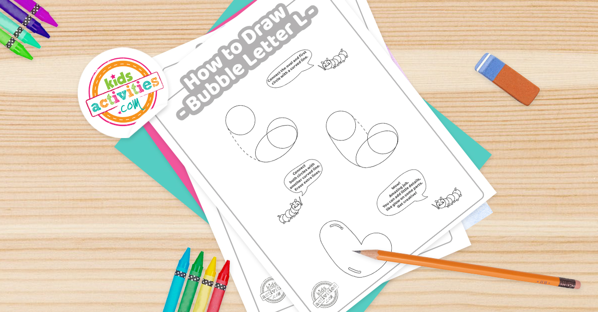 Comment dessiner la lettre L dans Bubble Graffiti