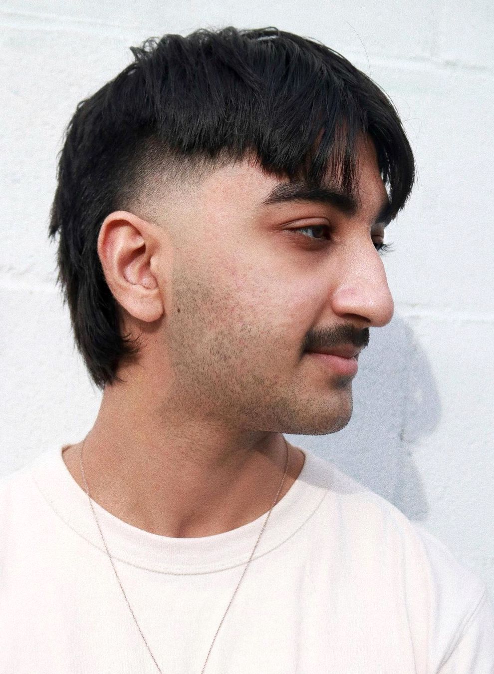 Coupe drop fade pour homme