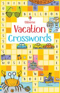Livre de mots croisés vacances Usborne