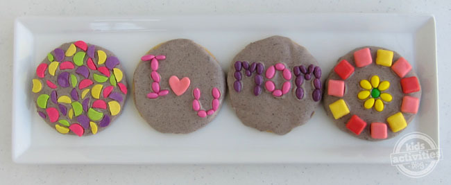 Biscuits aux pierres du jardin
