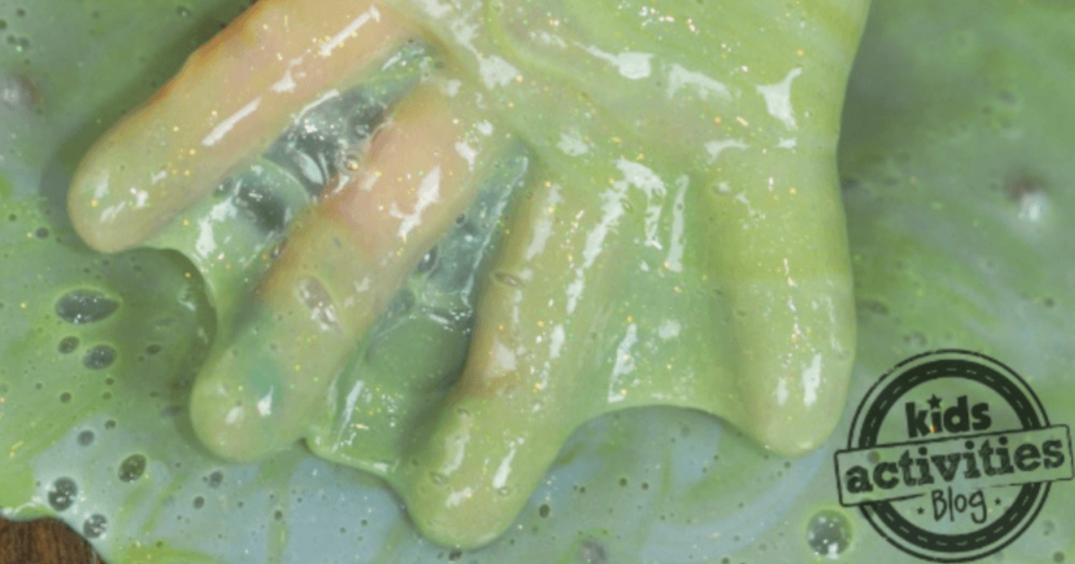 Recette stupide de faux slime de morve pour les enfants… EWWWW !