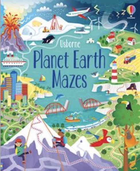 Couverture du livre Usborne Planet Earth Mazes