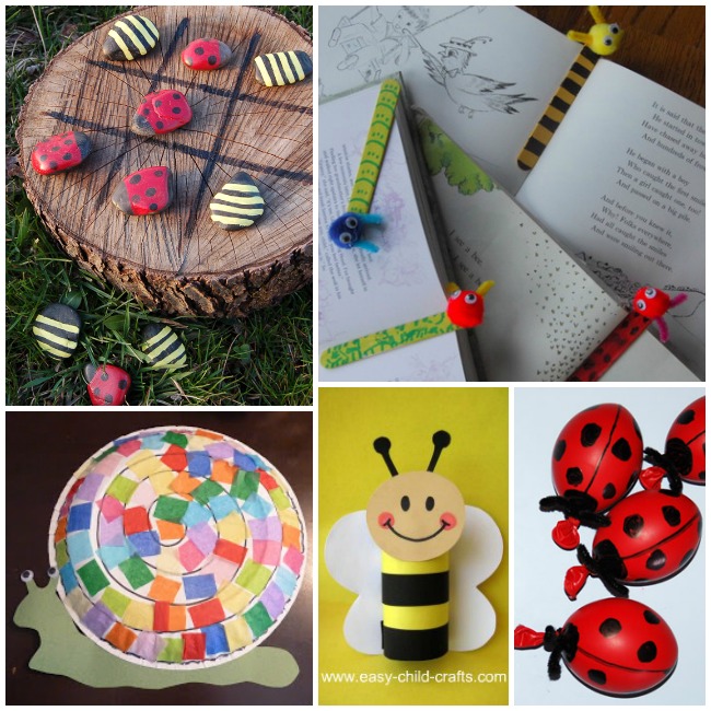 activités d'artisanat d'insectes pour les enfants