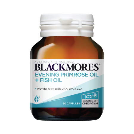 Blackmores Huile d'Onagre + Huile de Poisson