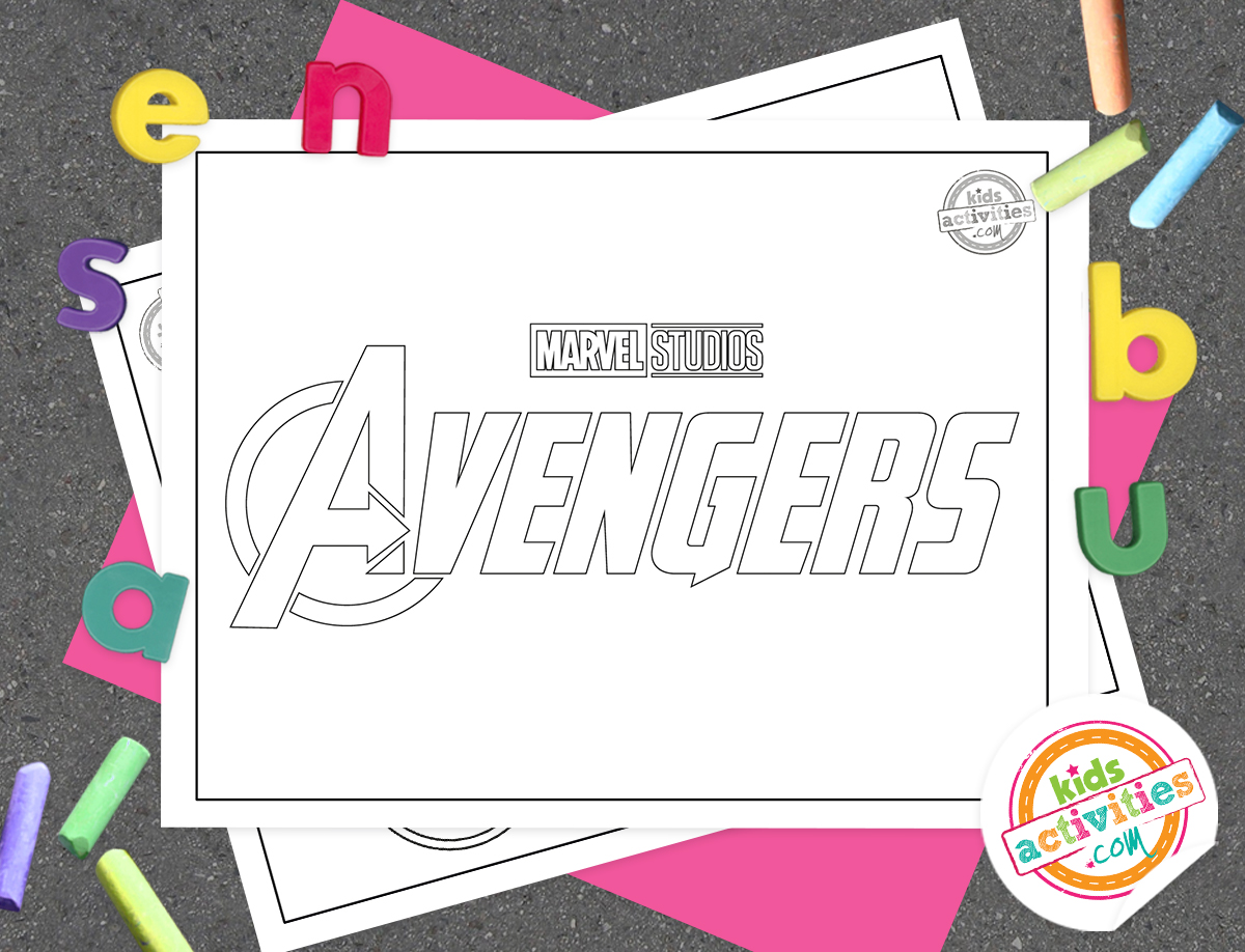 Coloriage Avengers à imprimer gratuit – Coloriages à imprimer pour les enfants