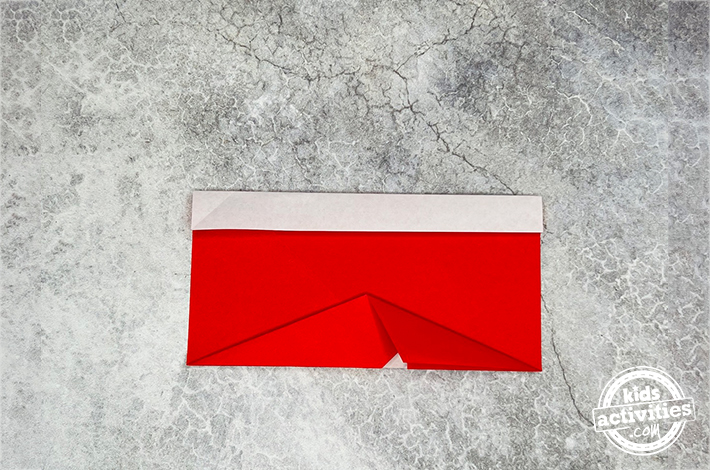 Bas en origami - étape 8 - Kids Activities Blog