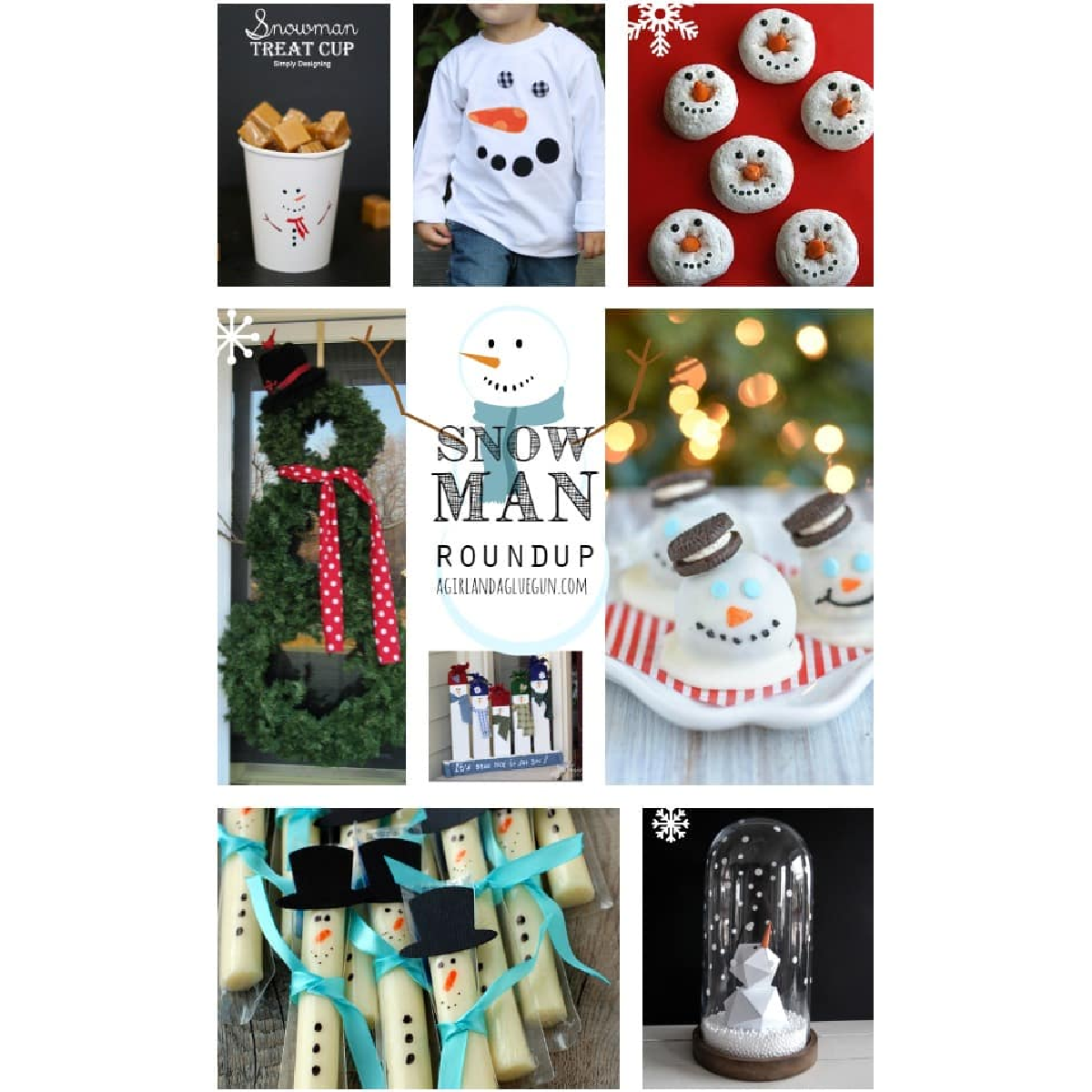 doublures de cupcakes de Noël - création de doublures de cupcakes de Noël et bonhomme de neige - blog d'activités pour enfants