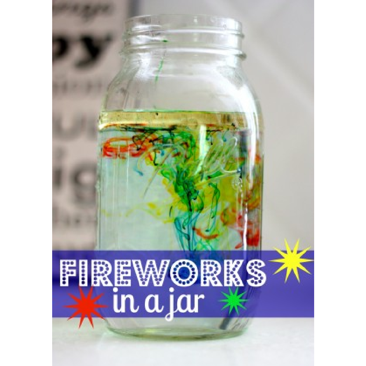 Activités du Nouvel An – feux d'artifice dans un pot coloré – blog d'activités pour enfants