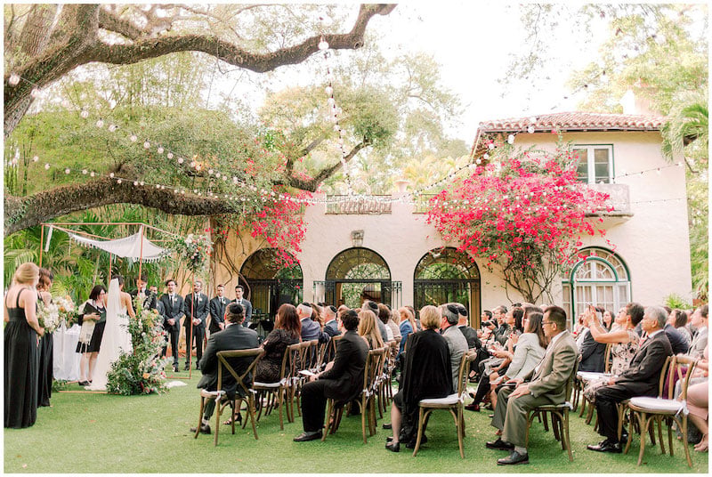 meilleurs lieux de mariage à miami villa woodbine