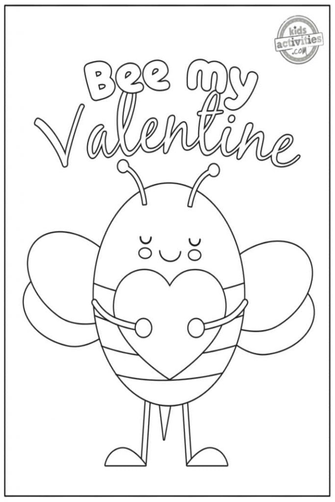 Abeille ma Saint-Valentin