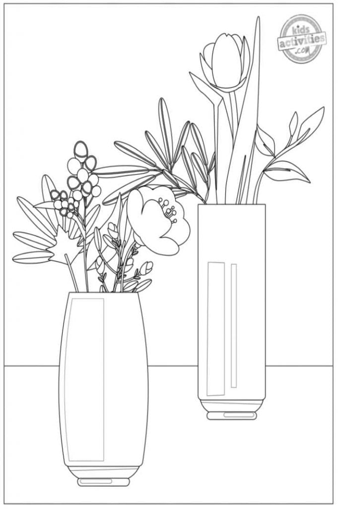Coloriages De Fleurs Pour Adultes