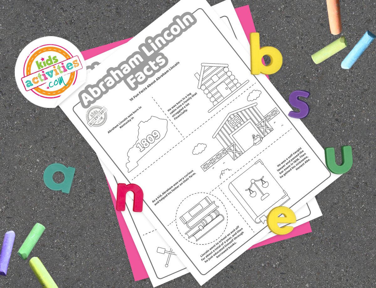 Faits imprimables sur Abraham Lincoln pour les enfants