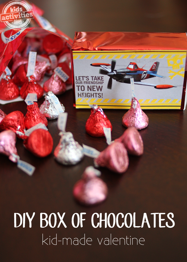 Bricolage de boîtes de chocolat pour la Saint-Valentin